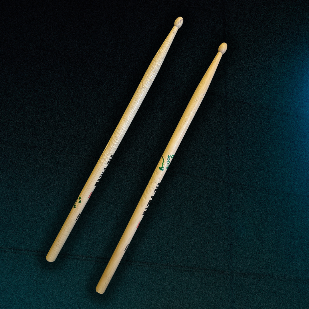 Signed Drum Stick